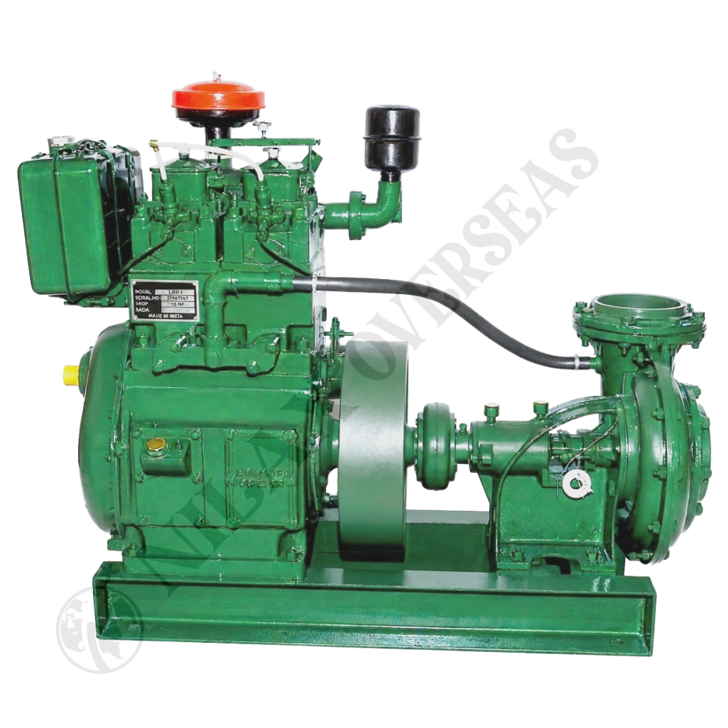 Petter Type Diesel Engine Pump Set 16 H.P. W_c Double Cylinder With 6 X 6 Pump